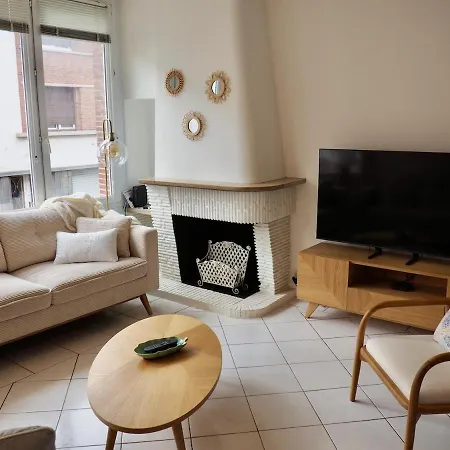 Charmante 5 Min De La Et Garage Le Touquet